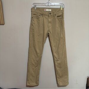 Levi's Khaki Slim Jeans Boys Size 14